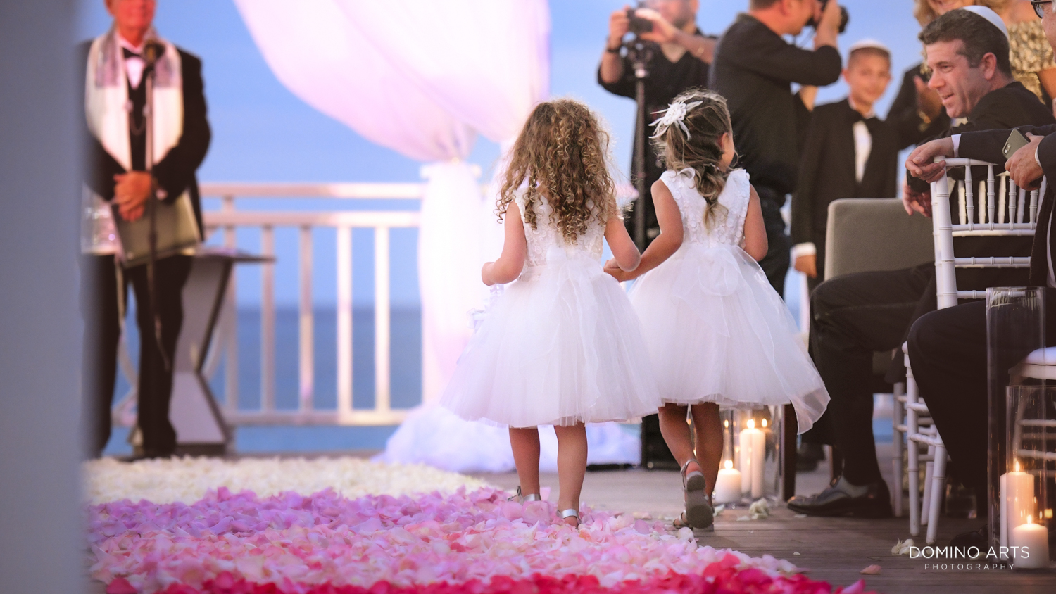 Wedding ceremony décor pictures at One&Only Ocean Club Bahamas