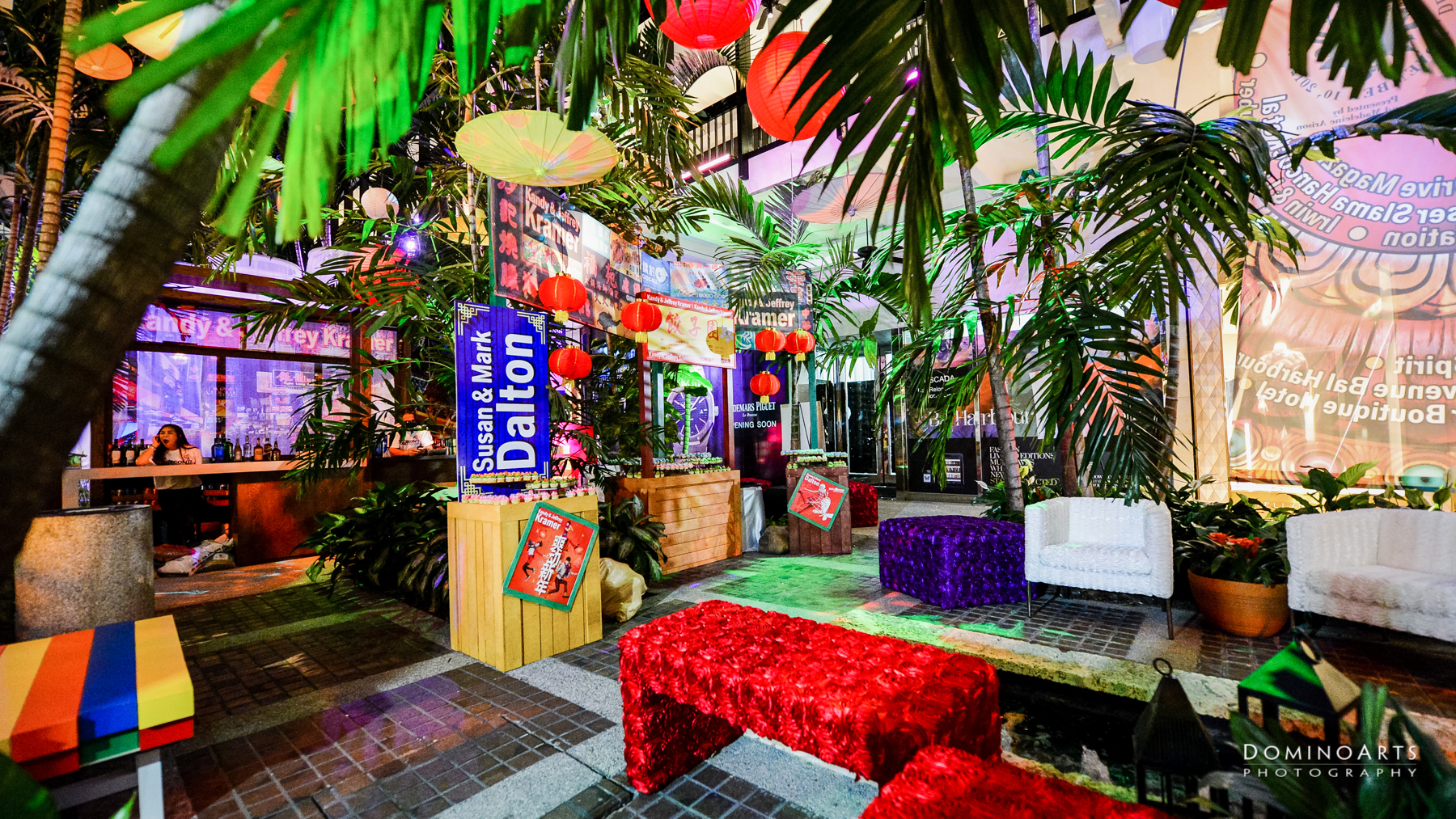 Corporate Event decor ideas Bal Harbour Shops by Domino Arts Photography