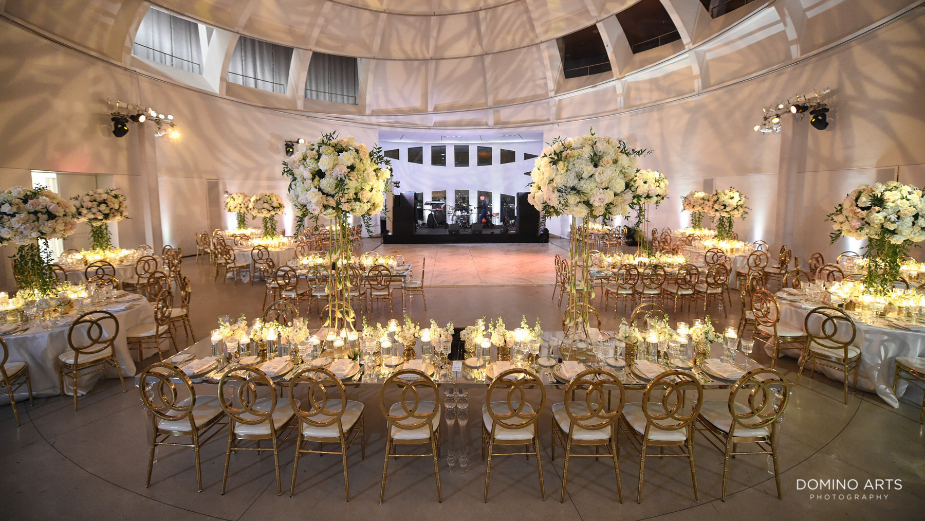Luxury Decor and flowers at Faena Hotel Miami Beach Wedding