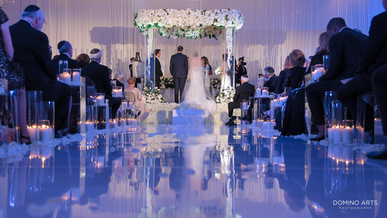 Jewish wedding ceremony pictures at fontainebleau miami
