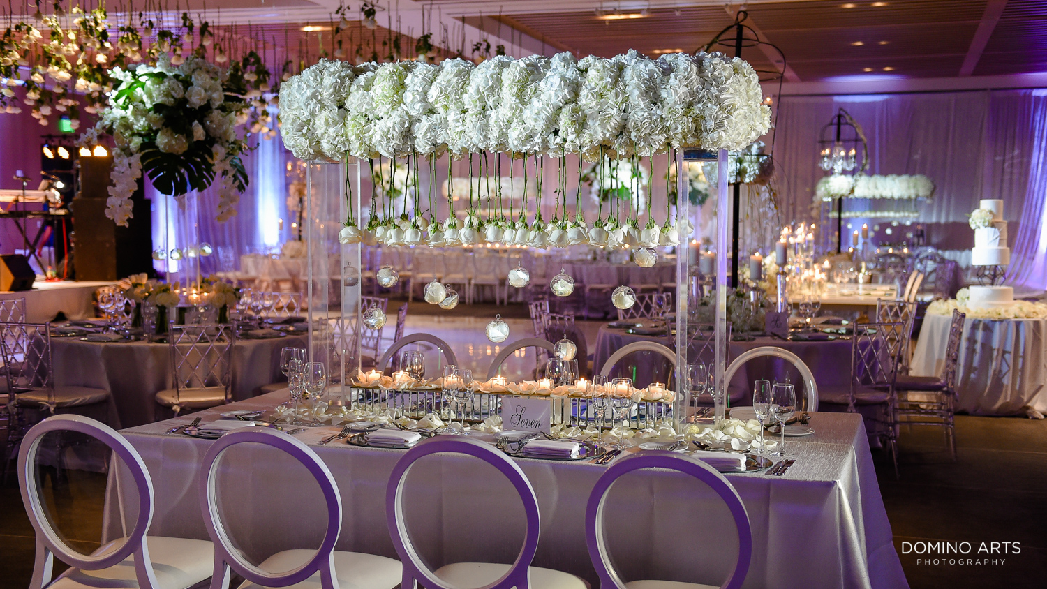 Elegant Luxury boutique wedding décor at The Miami Beach Edition
