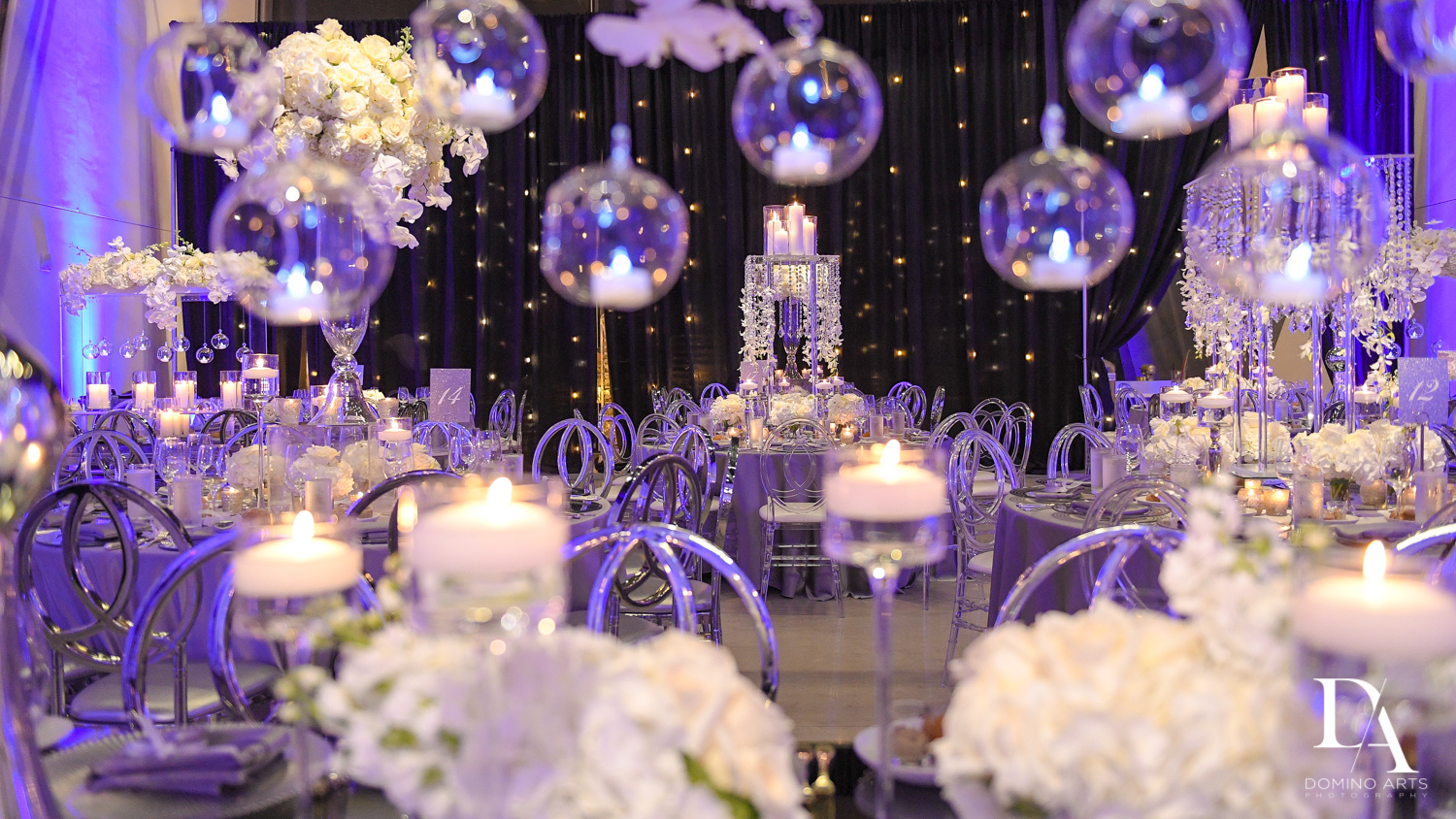 Elegant Luxury boutique wedding décor at Faena Hotel Miami Beach