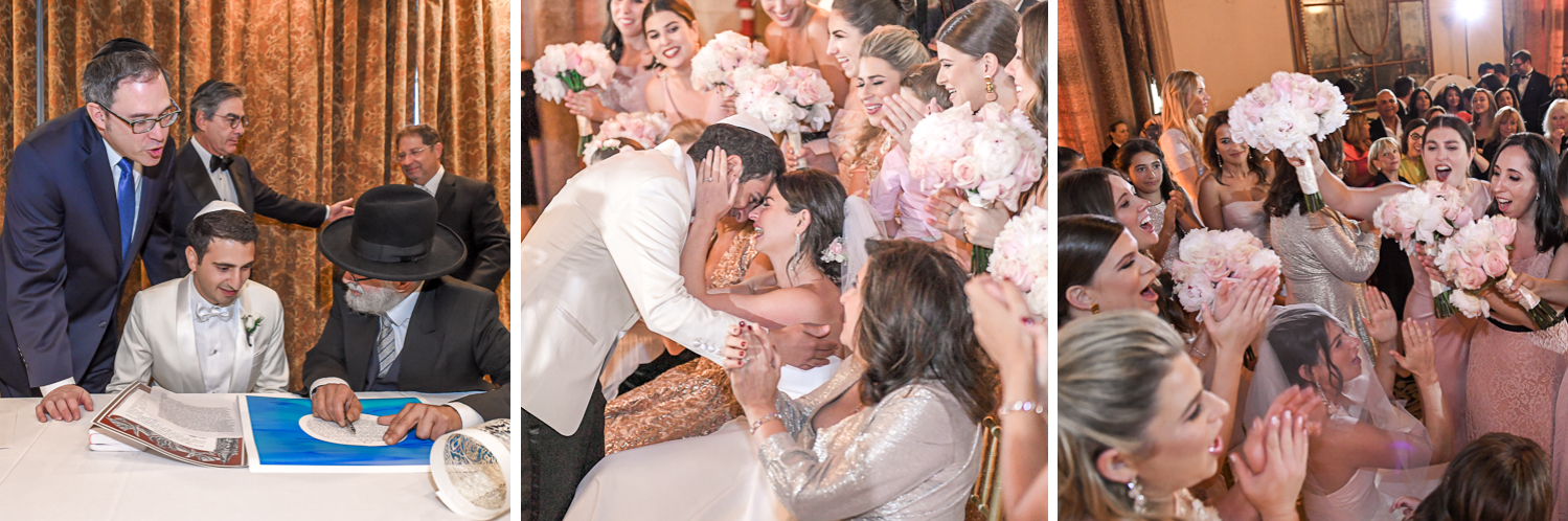 Traditions at Modern Luxury Jewish Wedding Photography at Biltmore Miami Coral Gables