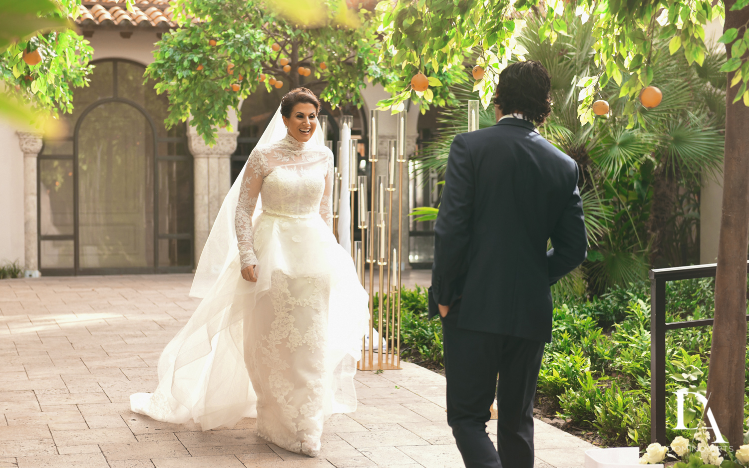 first look at Luxurious Destination Wedding at Fisher Island Miami by Domino Arts Photography