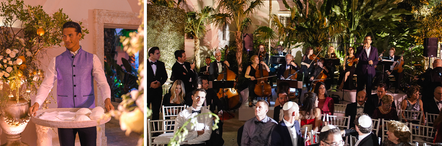 musicians at Luxurious Destination Wedding at Fisher Island Miami by Domino Arts Photography