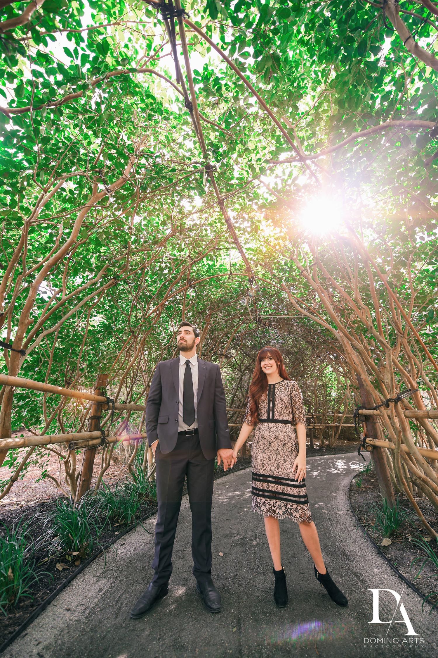 Japanese Garden Engagement at Morikami by Domino Arts Photography 