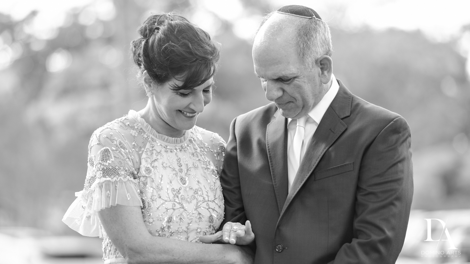 black and white at Fairy-Tale Wedding at BNai Torah Boca Raton by Domino Arts Photography