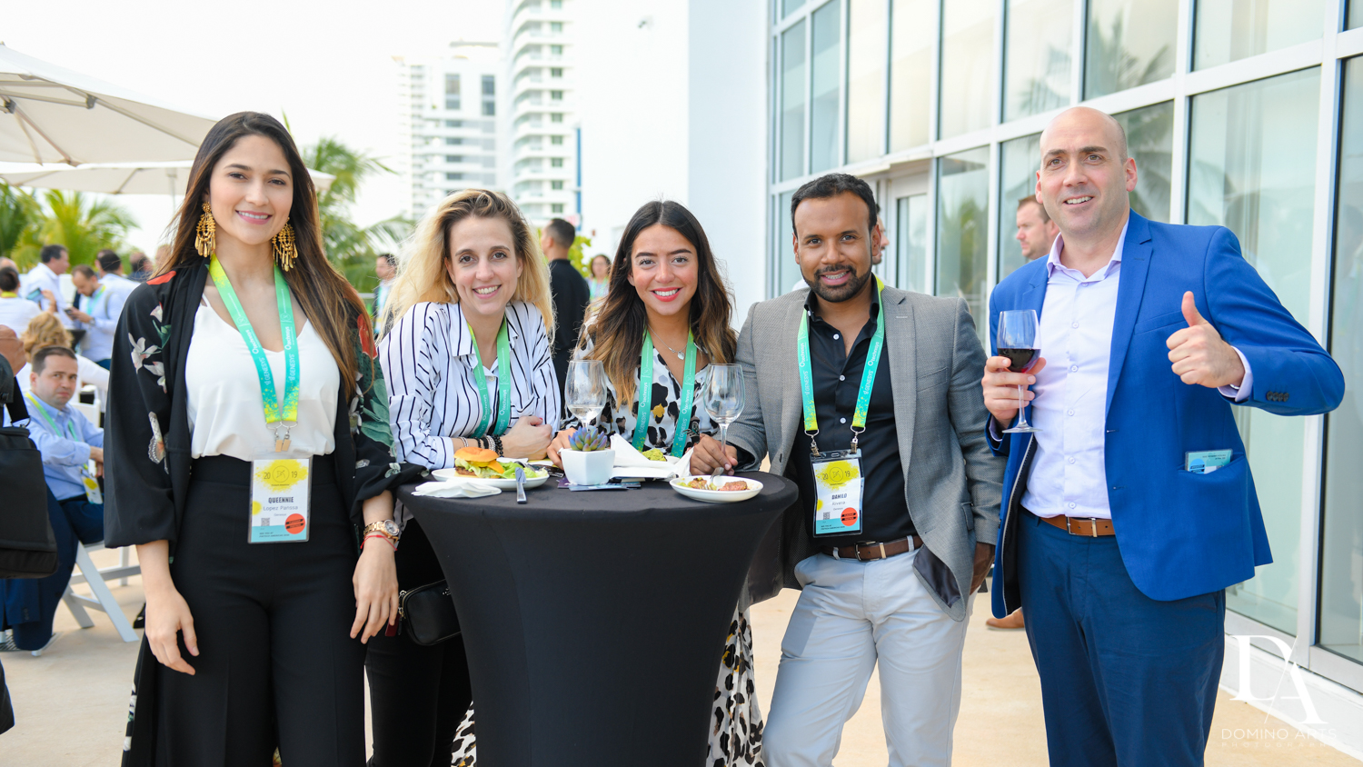 networking at Fintech Americas Banking Conference Miami by Domino Arts Photography