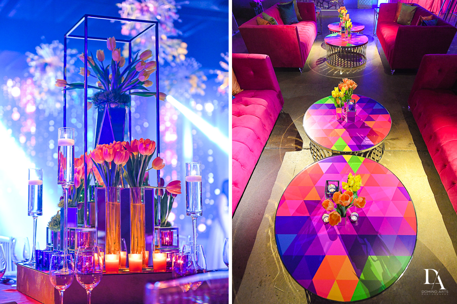 Colorful B'Not Mitzvah Decor at Gallery of Amazing Things by Domino Arts Photography