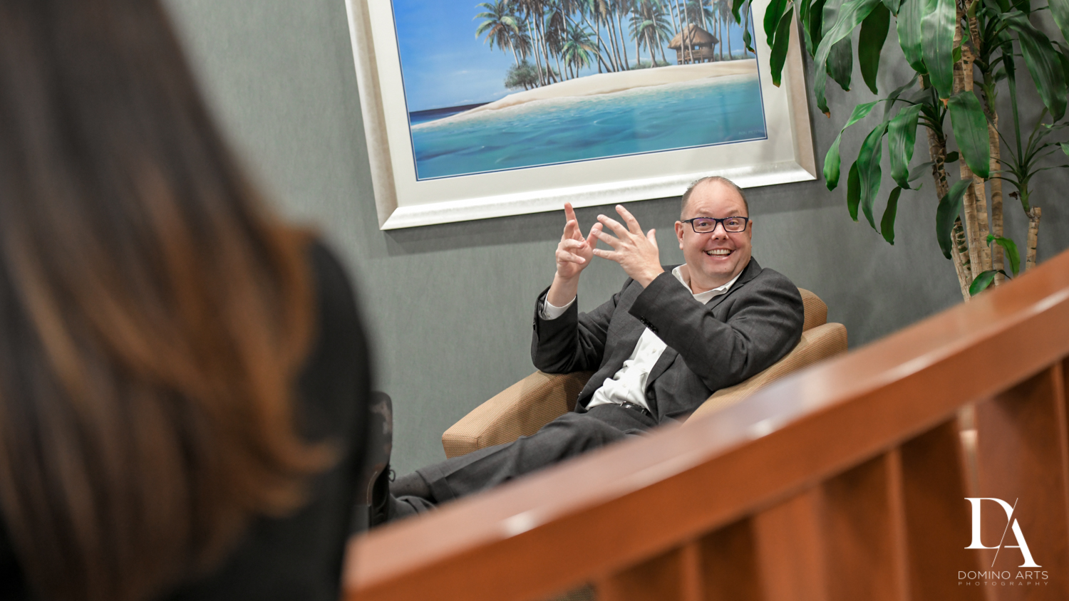 fun staff photos at Corporate Photography Power Financial Credit Union in Pembroke Pines