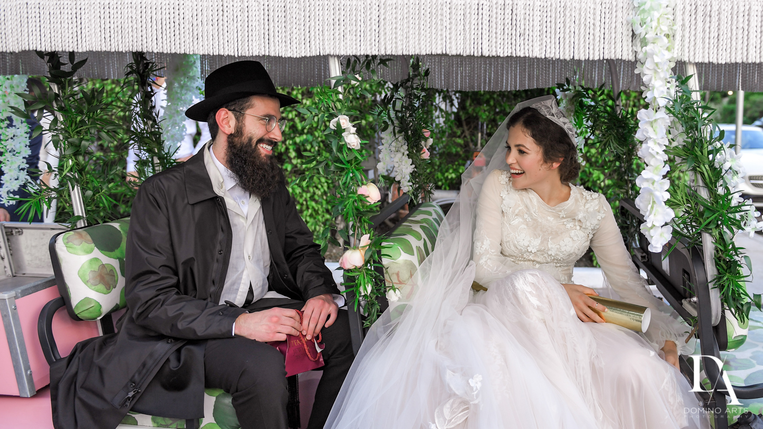 Jewish Orthodox Wedding in Palm Beach by Domino Arts Photography