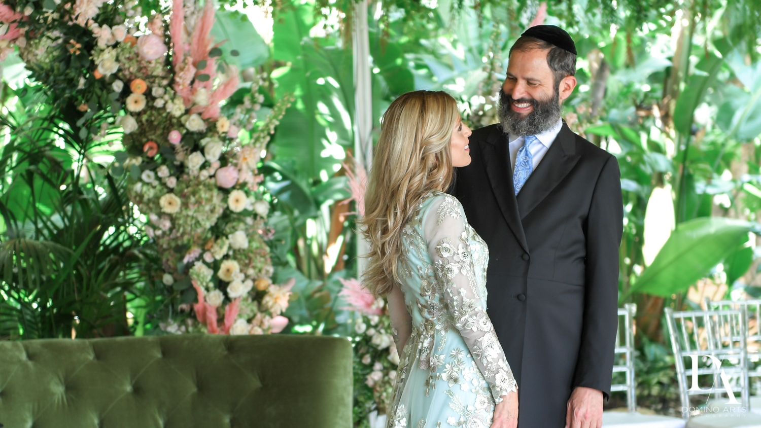 portraits at Jewish Orthodox Wedding in Palm Beach by Domino Arts Photography