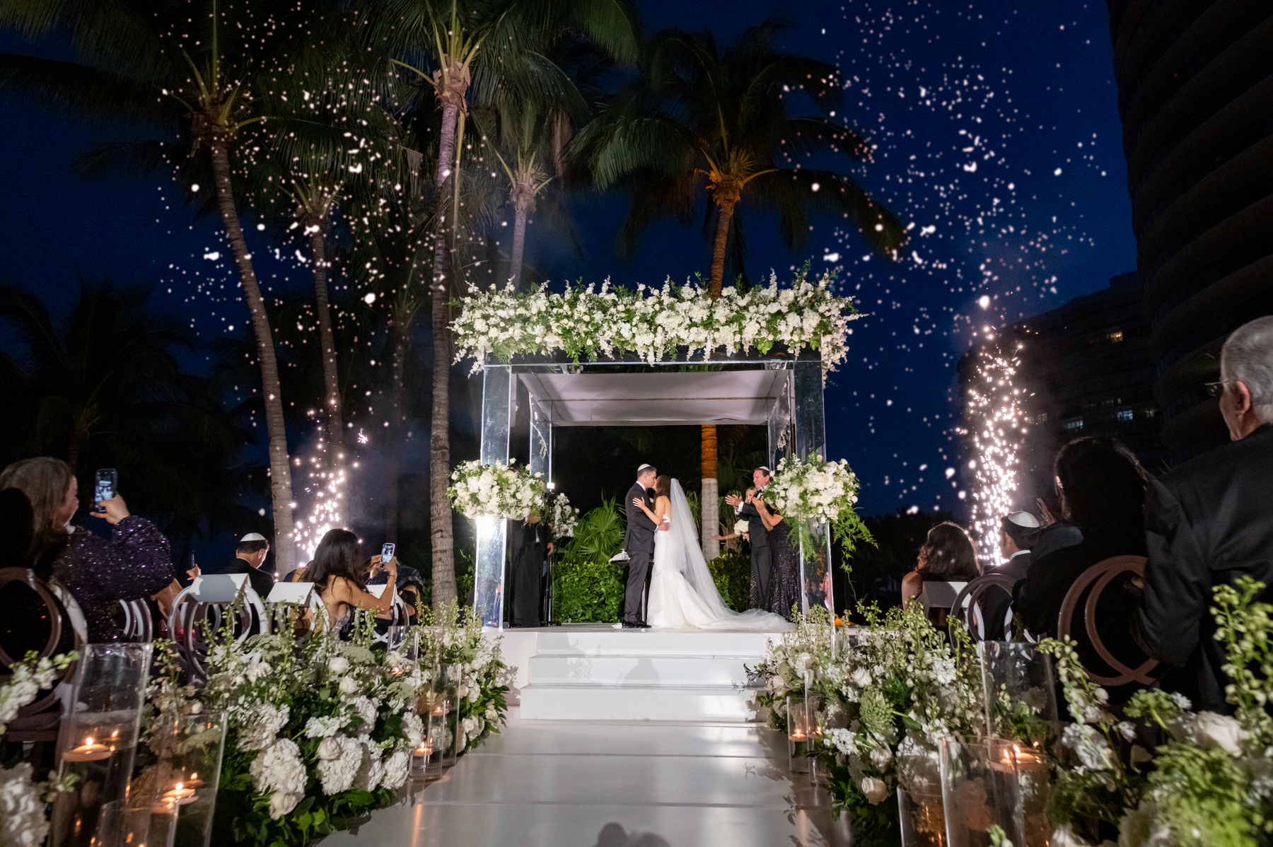Stunning Oceanside Wedding at The St. Regis Bal Harbour Resort