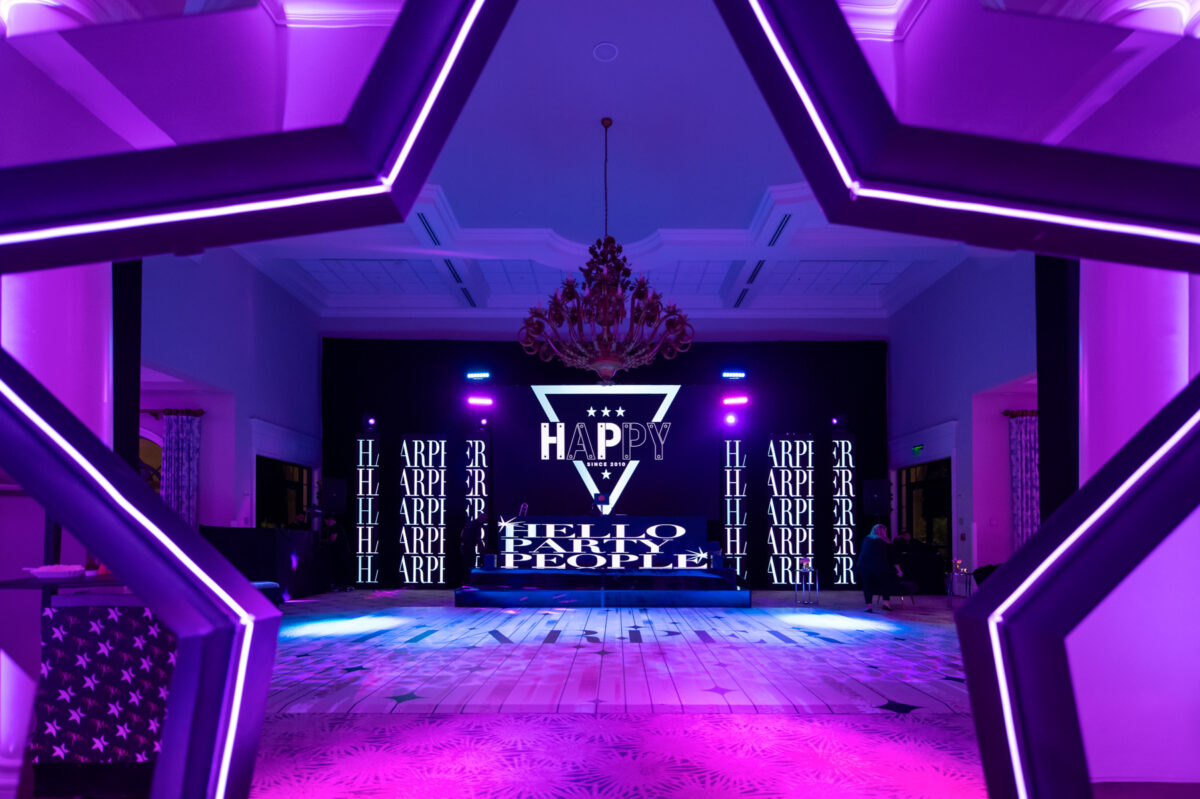 Harper's Bazaar Fashion theme Bat Mitzvah at Frenchmans Reserve Country Club Palm Beach by Domino Arts Photography